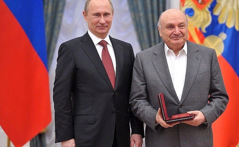 Награждение Жванецкого Путиным